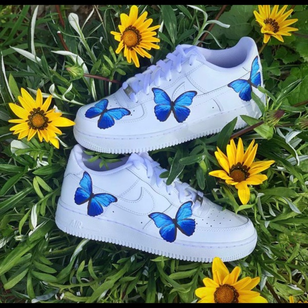 Blue Butterfly AF1